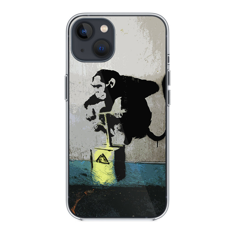 Banksy Monkey iPhone 14 Case
