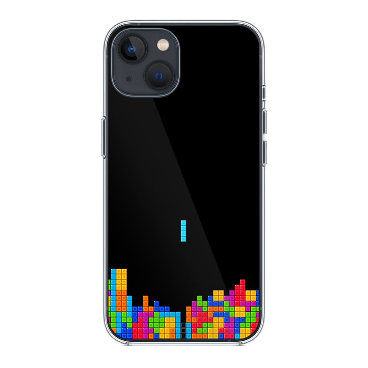 Classic Video Game Tetris iPhone 14 Case