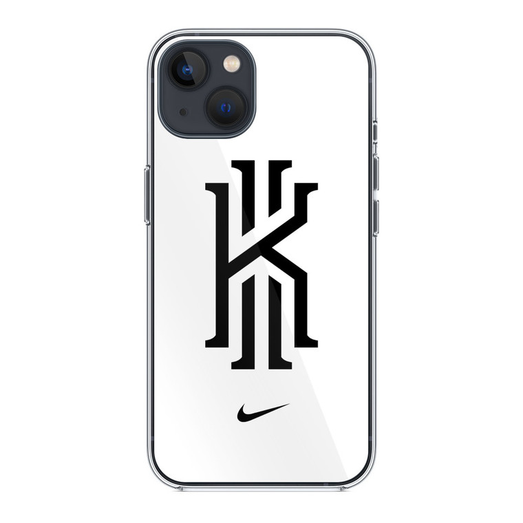 Kyrie Irving Nike Logo White1 iPhone 14 Case