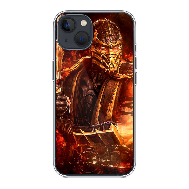 Mortal Kombat Scorpion iPhone 14 Case