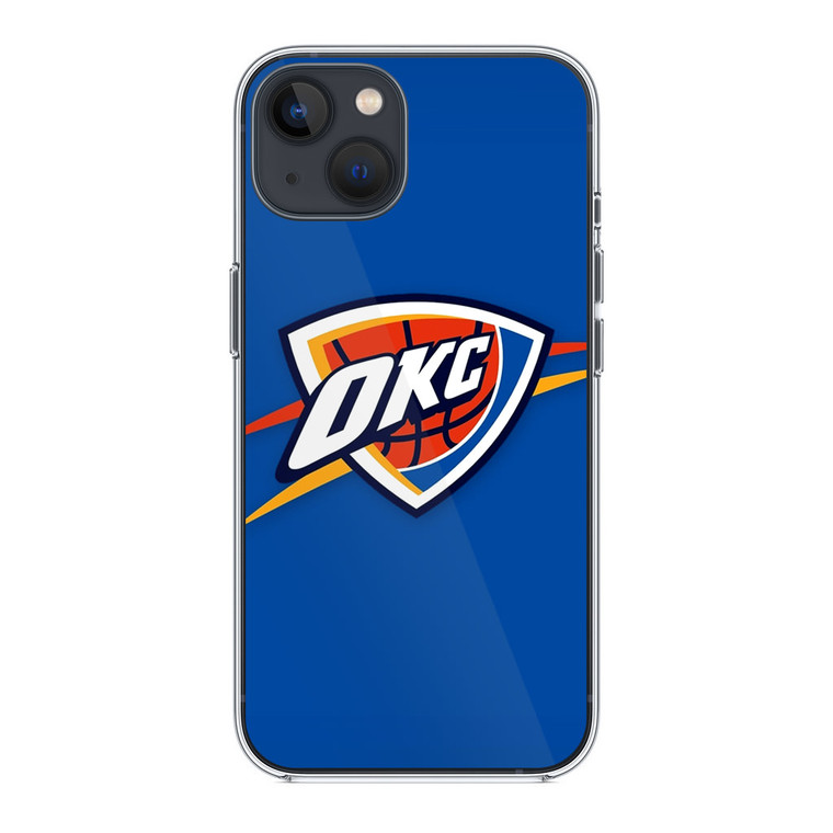 Oklahoma City Thunder Logo Nba iPhone 14 Case
