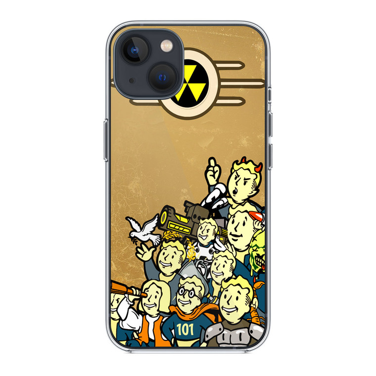 Vault Boy Perks Fallout iPhone 14 Case