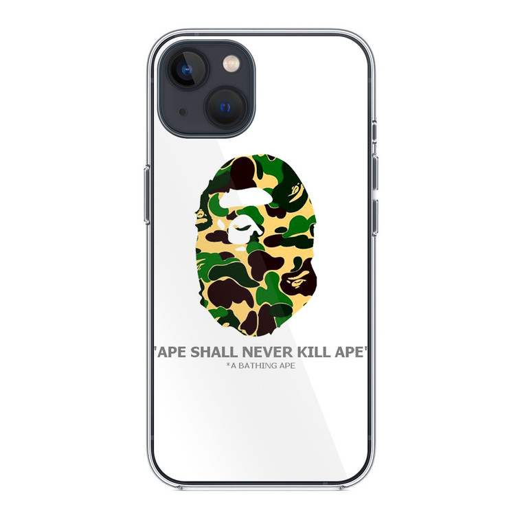 Bape Ape Camo iPhone 14 Case