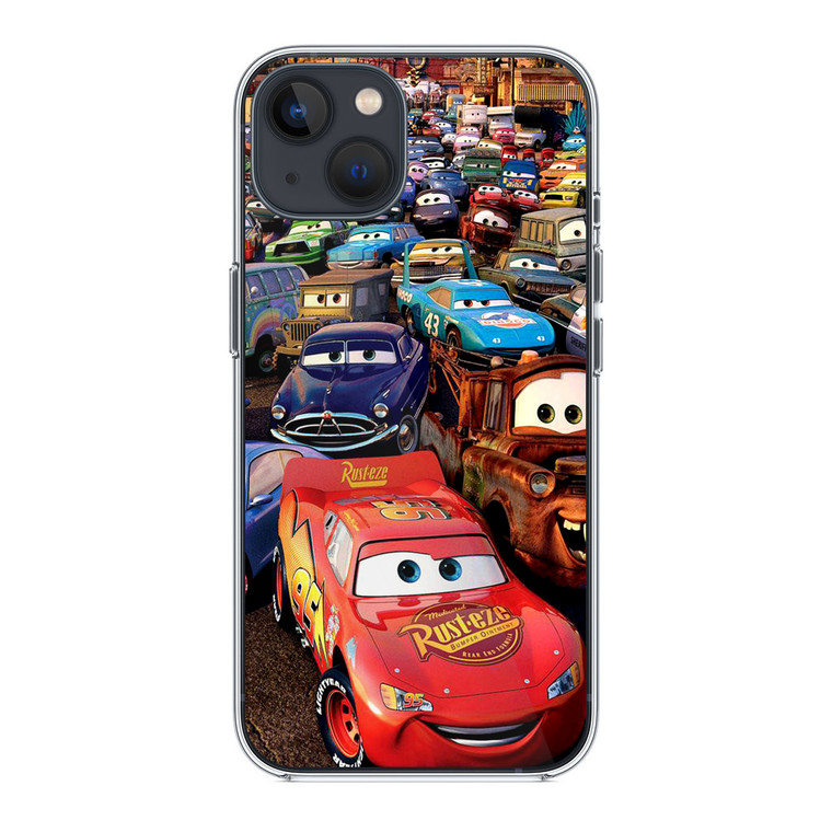 Lightning McQueen Disney Cars iPhone 14 Case