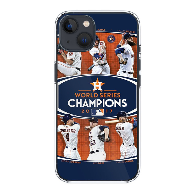 Houston Astros 2017 World Series Champions iPhone 14 Case