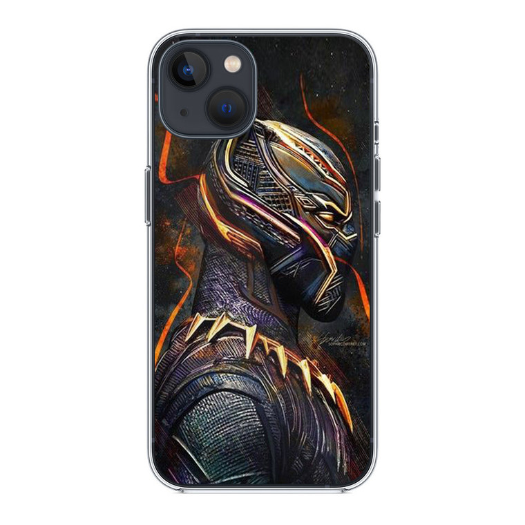 Black Panther Heroes Poster iPhone 14 Case