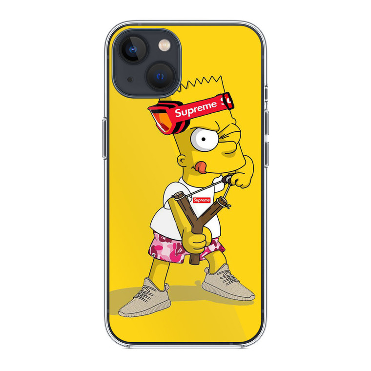 Explore Bart Simpson Supreme iPhone 14 Case