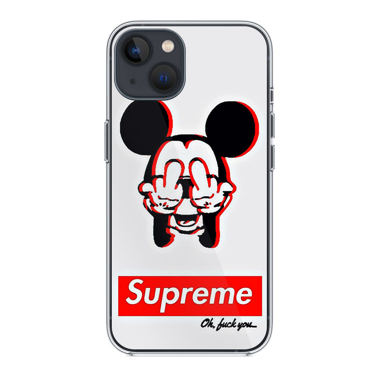 Mickey Mouse Dope Supreme iPhone 14 Case