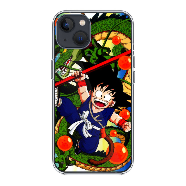 Shenlong and Goku Dragon Ball Z iPhone 14 Case