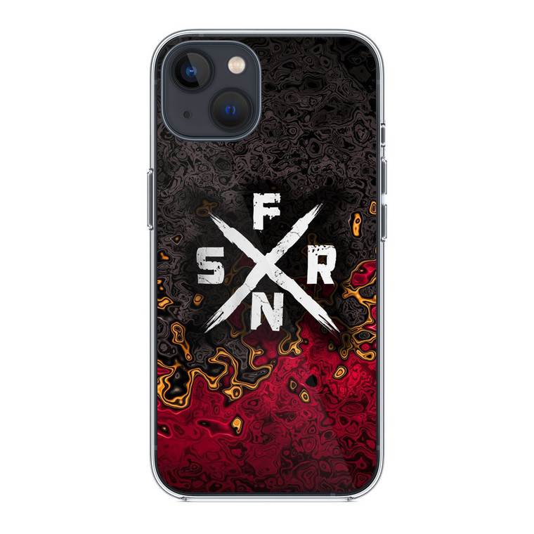 WWE Seth Rollins SFNR Logo iPhone 14 Case