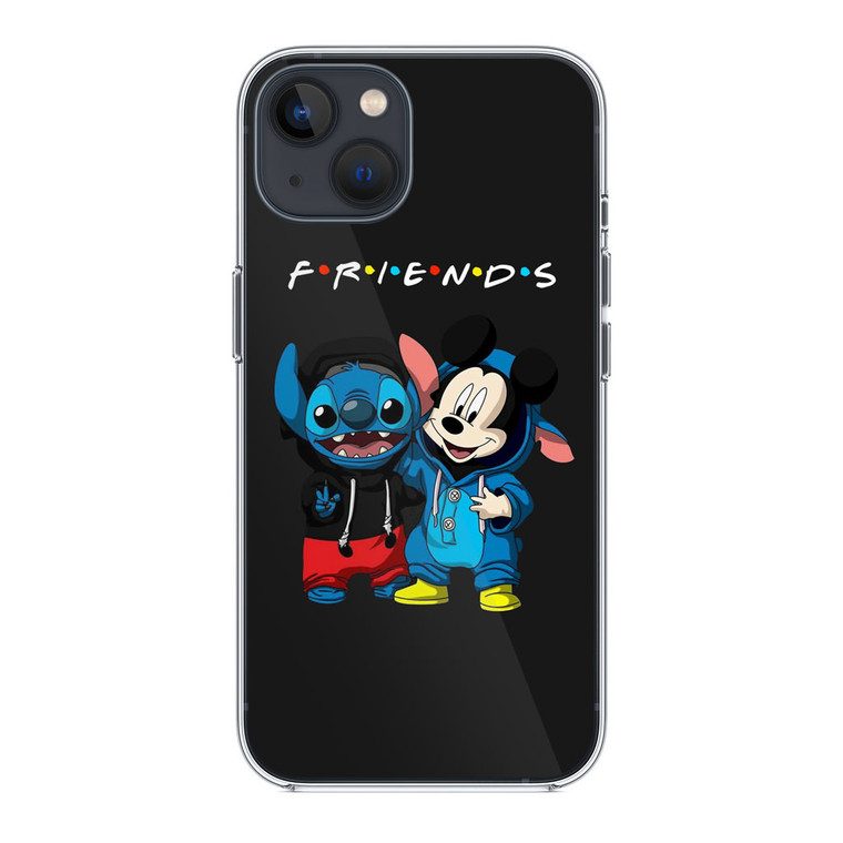 Stitch and Mickey Friends iPhone 14 Case