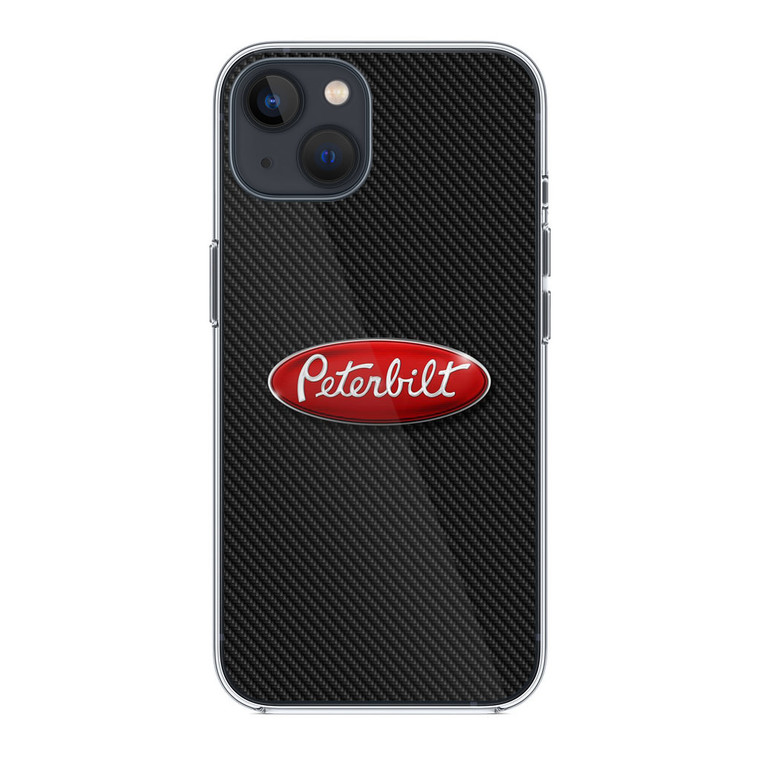 Peterbilt Carbon Logo iPhone 14 Case