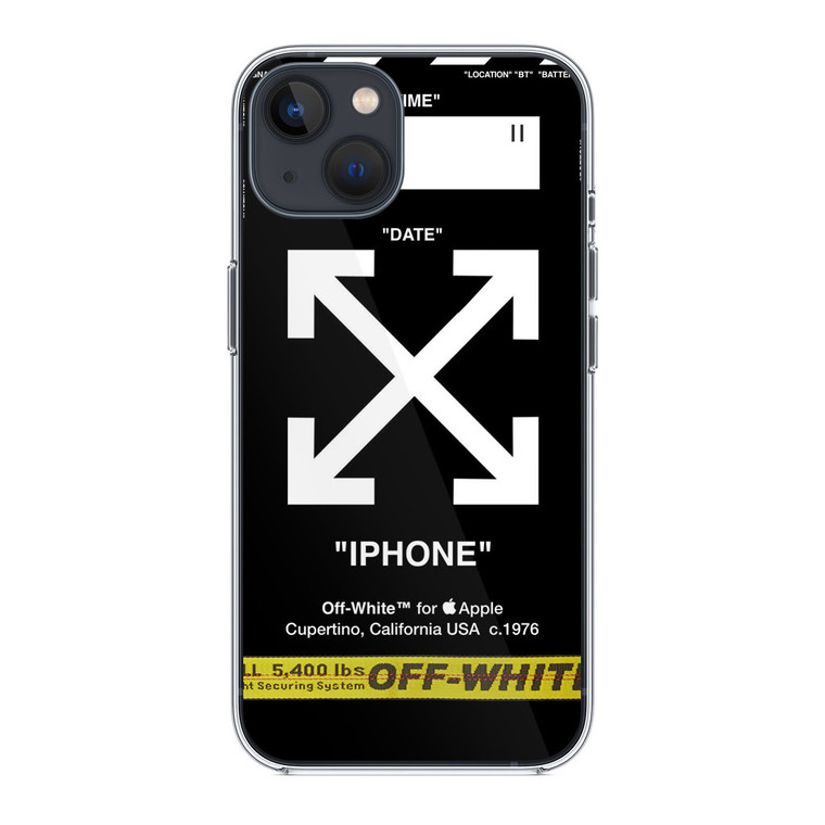 Off White X Apple iPhone 14 Case