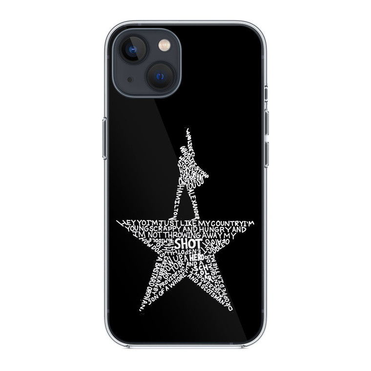 Musical Burn Hamilton iPhone 14 Case