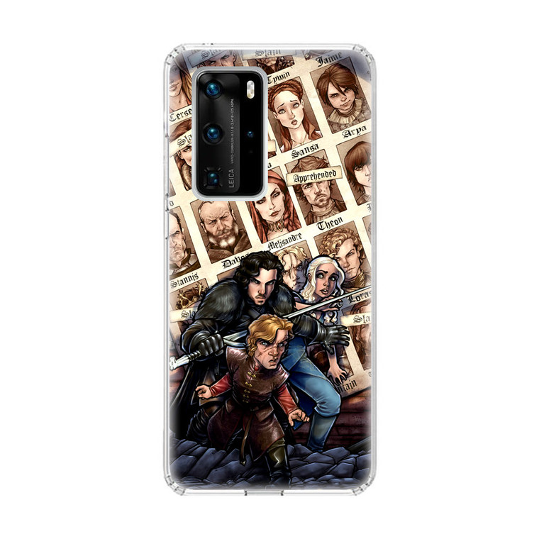 Tv Show Game Of Thrones 3 Huawei P40 Pro Case