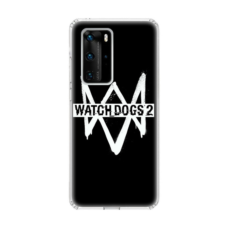 Watch Dog 2 Huawei P40 Pro Case