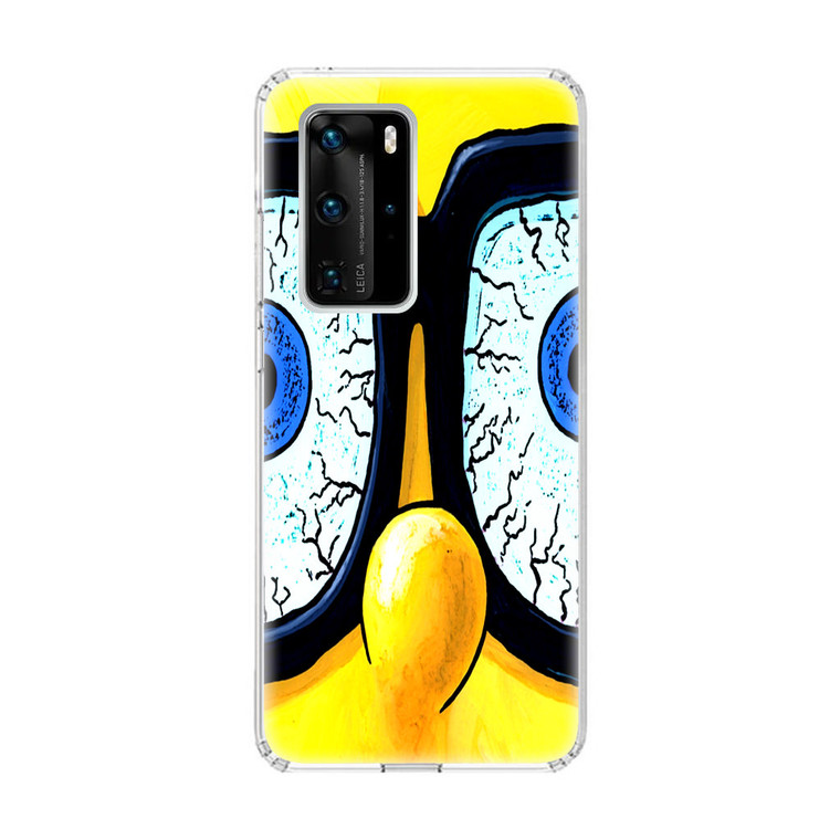 Spongebob Squarepants Glasses Huawei P40 Pro Case