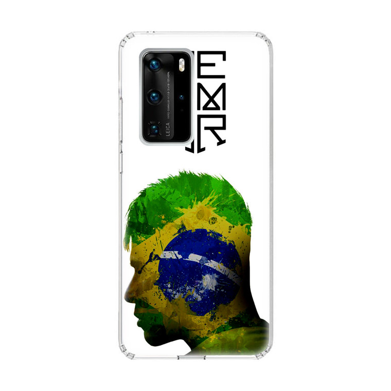 Neymar Logo Brazil Huawei P40 Pro Case