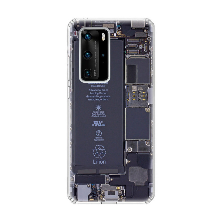 iPhone Fake Internals Huawei P40 Pro Case