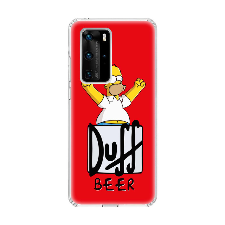 Homer Love Duff Huawei P40 Pro Case