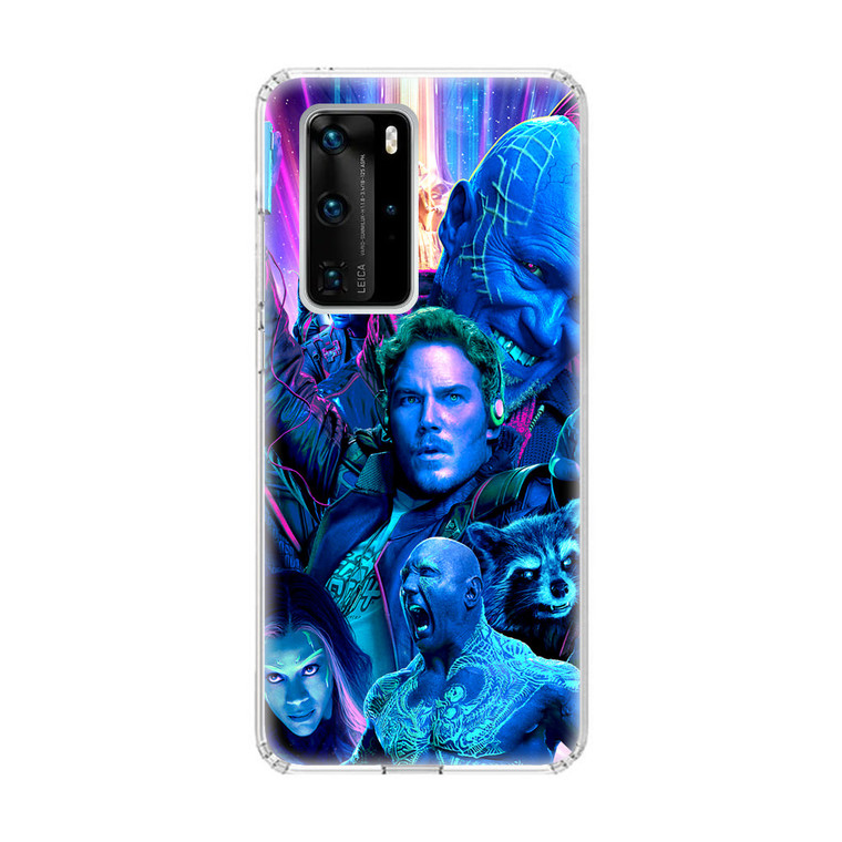 Guardians Of The Galaxy Characters Huawei P40 Pro Case