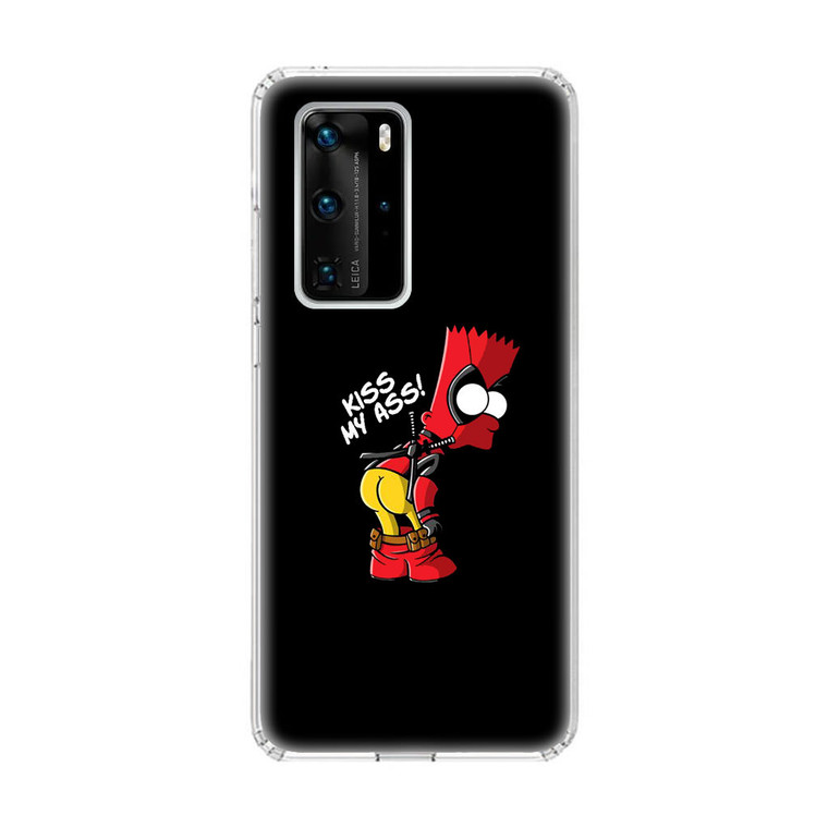 Naughty BartPool Huawei P40 Pro Case