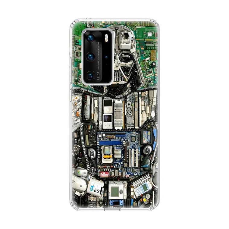 Darth Circuit Boards Huawei P40 Pro Case