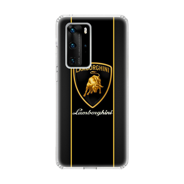 Lamborghini Logo Huawei P40 Pro Case