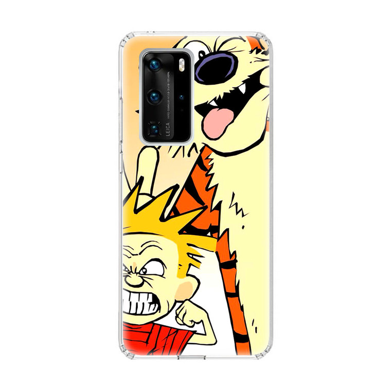 Calvin and Hobbes Comic Huawei P40 Pro Case