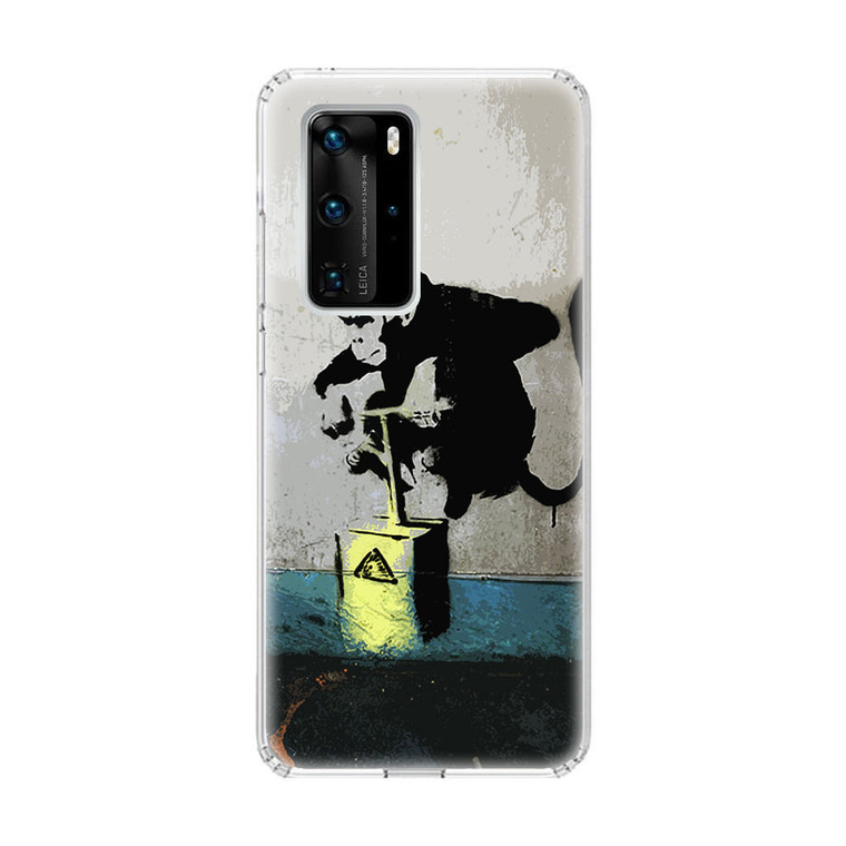 Banksy Monkey Huawei P40 Pro Case
