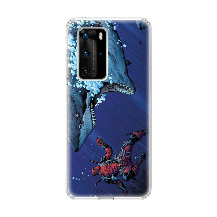 Deadpool Shark Huawei P40 Pro Case