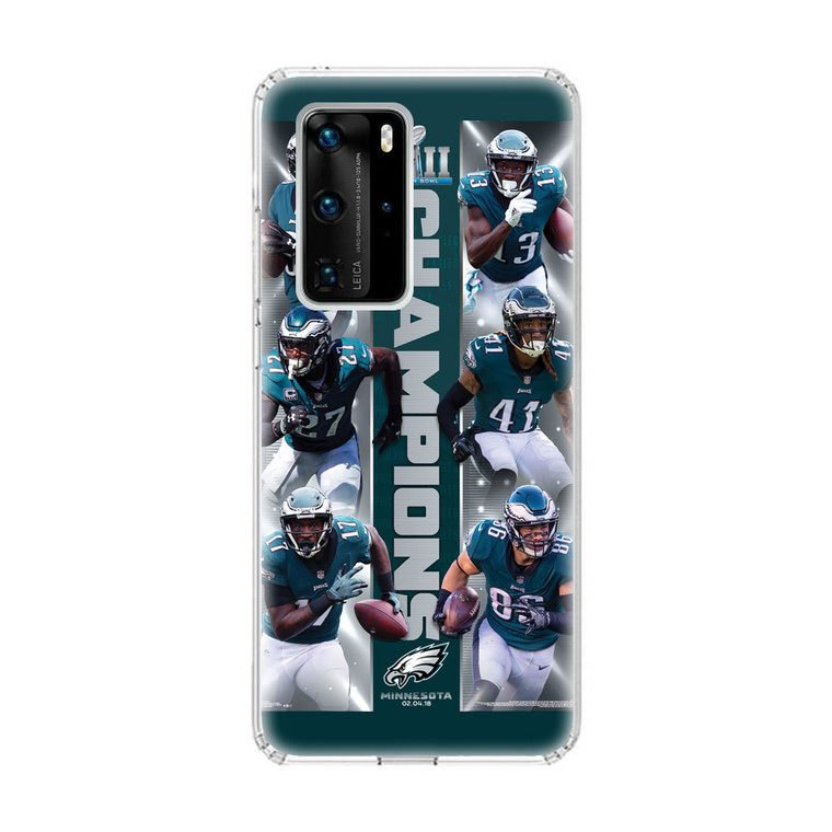 Philadelphia Eagles Super Bowl Huawei P40 Pro Case