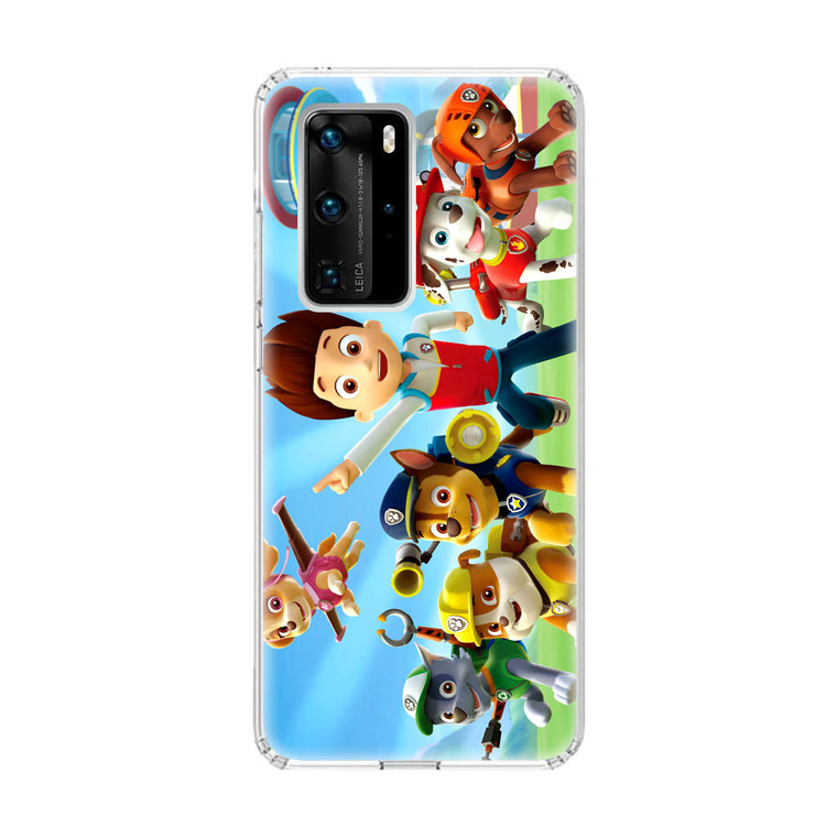 Paw Patrol Characters Huawei P40 Pro Case