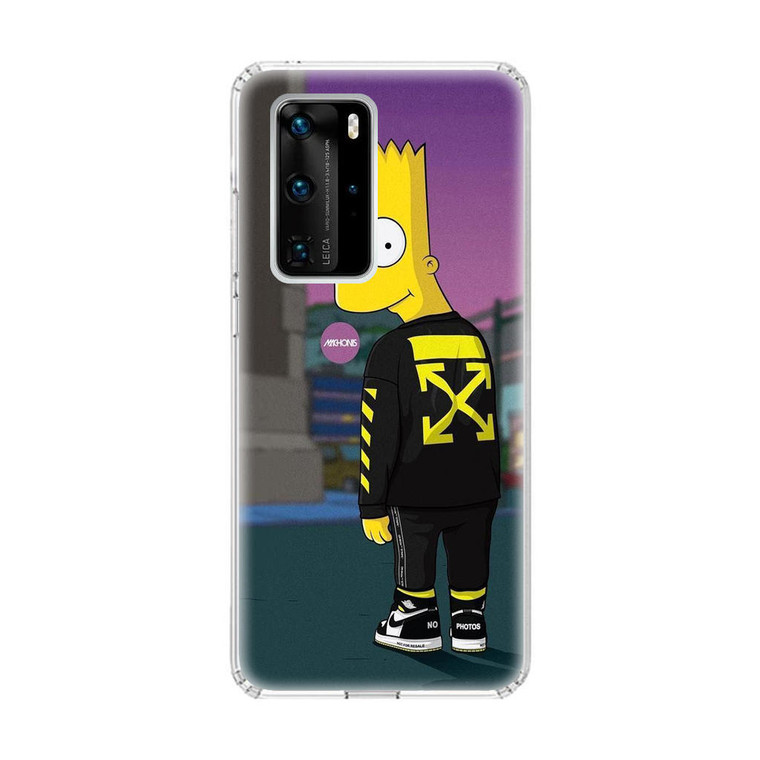 Bart Hypebeast OW Huawei P40 Pro Case