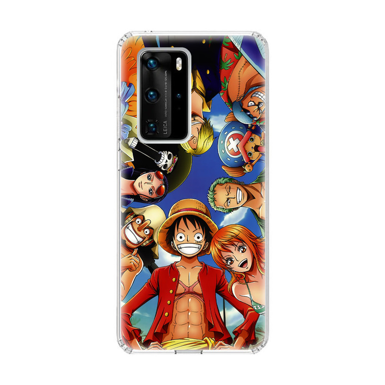One Piece Luffy Crew Huawei P40 Pro Case