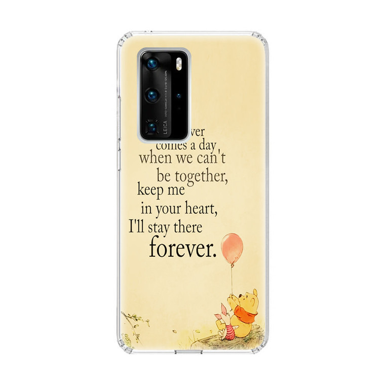 Winnie The Pooh Quotes Huawei P40 Pro Case