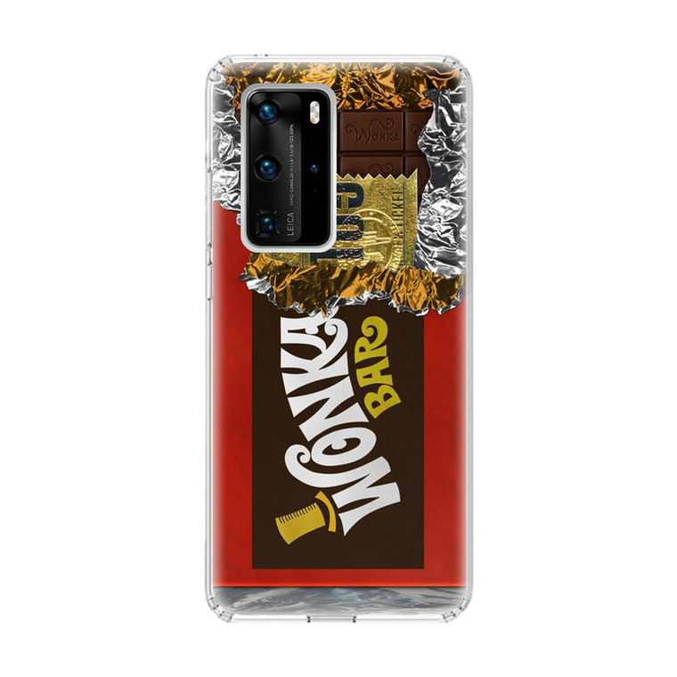 Wonka Chocolate Bar With Golden Ticket Huawei P40 Pro Case