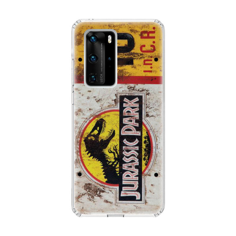 Jurassic Park Jeep License Number 10 Huawei P40 Pro Case