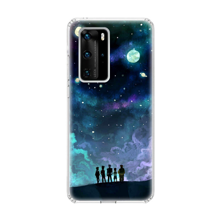 Voltron in Space Nebula Huawei P40 Pro Case