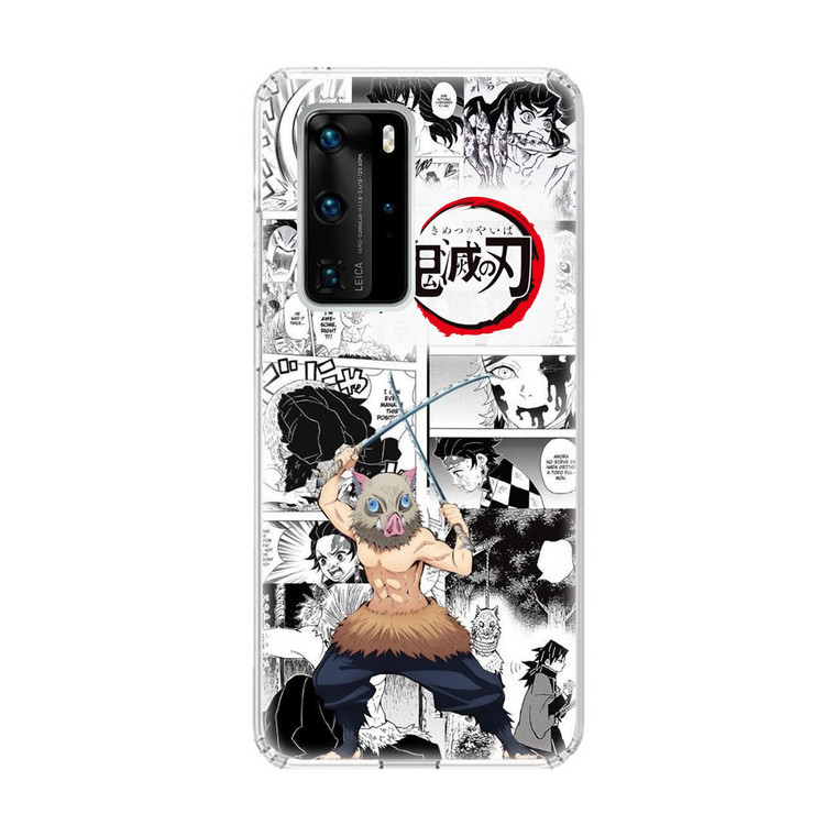 Inosuke Demon Slayer Huawei P40 Pro Case