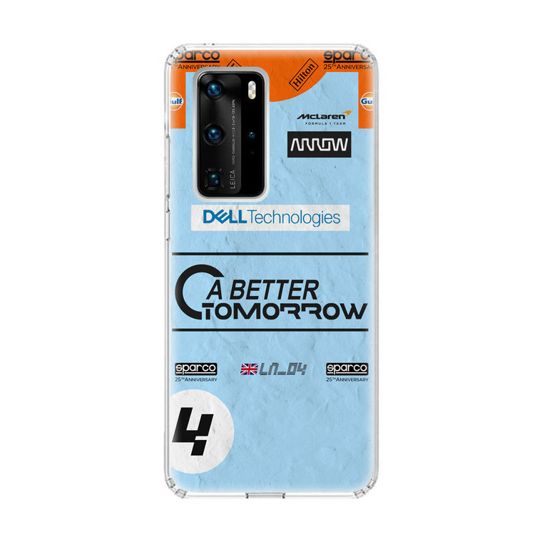 McLaren Lando Norris a better tomorrow Huawei P40 Pro Case