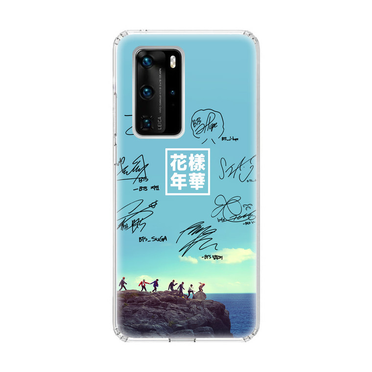 BTS Signature1 Huawei P40 Pro Case