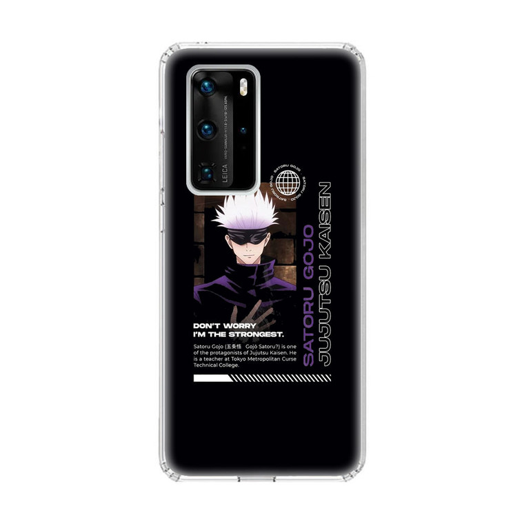 Satoru Gojo Jujutsu Kaisen Huawei P40 Pro Case