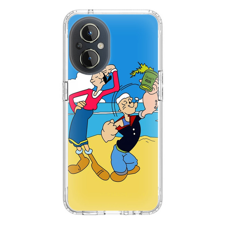 Popeye Cartoon OnePlus Nord N20 5G Case