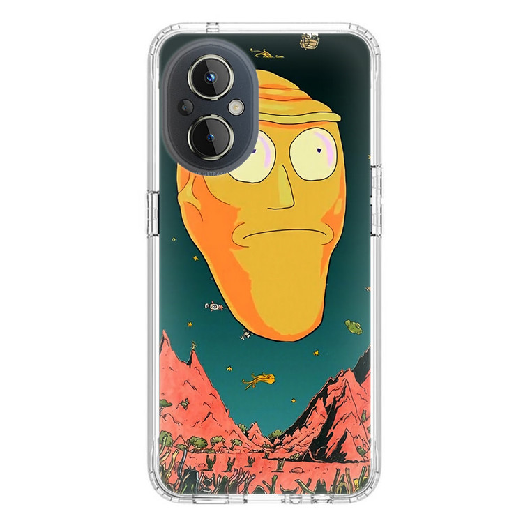 Rick And Morty Giant Heads OnePlus Nord N20 5G Case