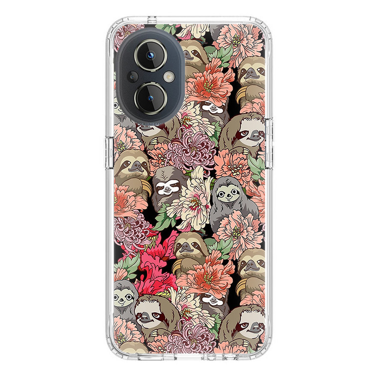 Because Sloth Flower OnePlus Nord N20 5G Case