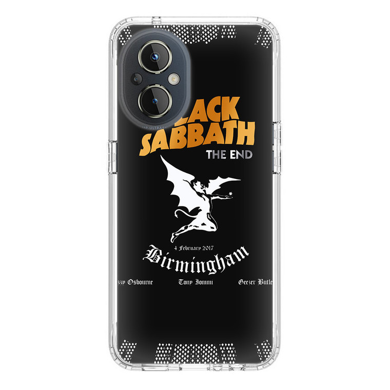 Black Sabbath The End Live Birmingham OnePlus Nord N20 5G Case