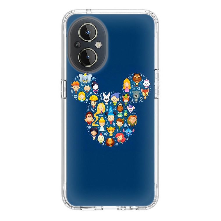 Disney Art Character Cute OnePlus Nord N20 5G Case