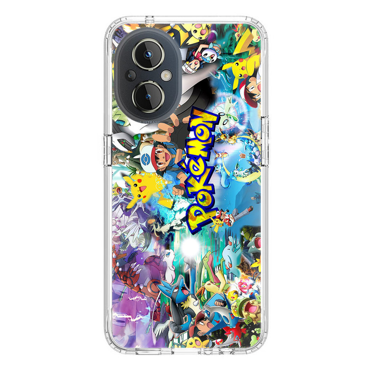 Pokemon Collage OnePlus Nord N20 5G Case