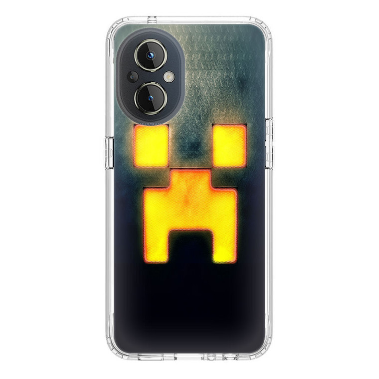 Minecraft Creeper Black OnePlus Nord N20 5G Case